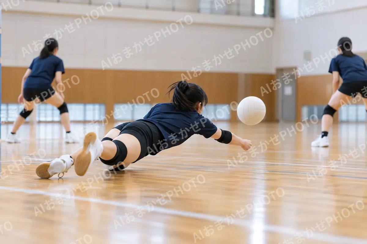バレーボールの写真 No.31