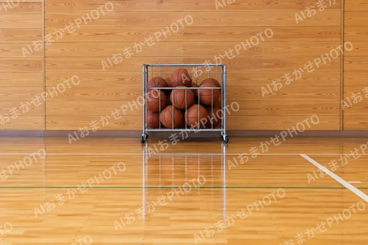 バスケットボールの写真 No.7