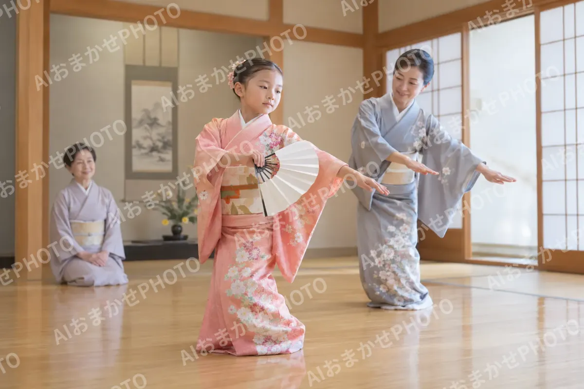 日本舞踊の写真 No.1
