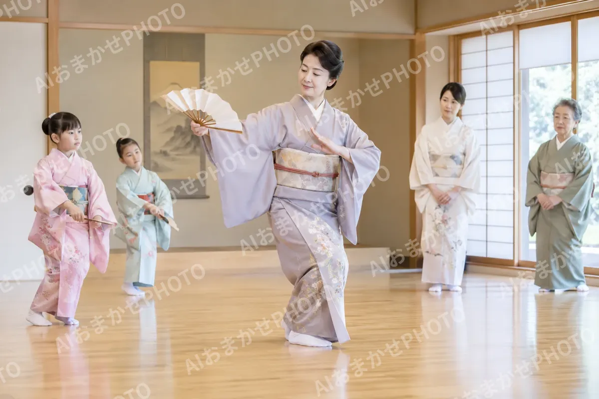 日本舞踊の写真 No.5