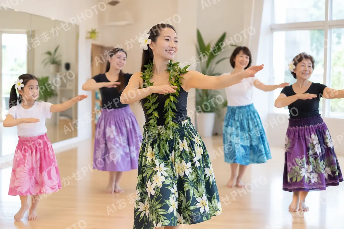 フラダンスの写真 No.2
