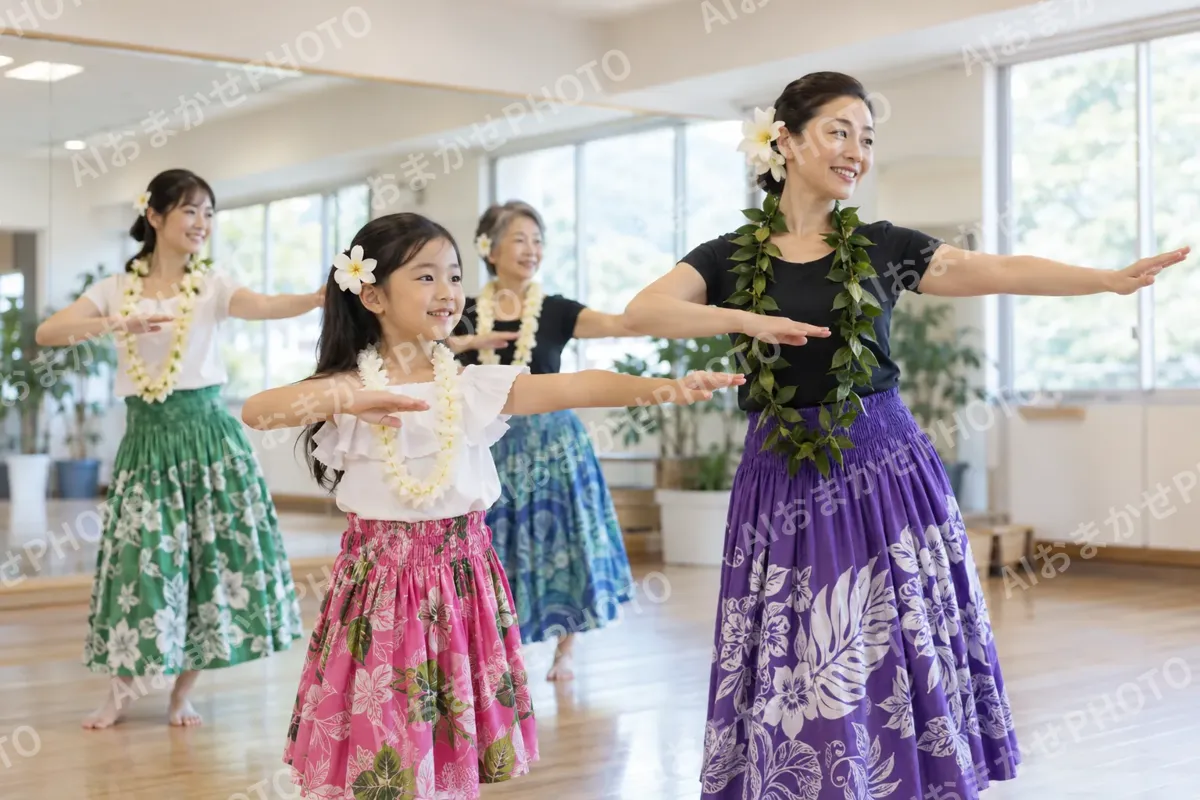 フラダンスの写真 No.7