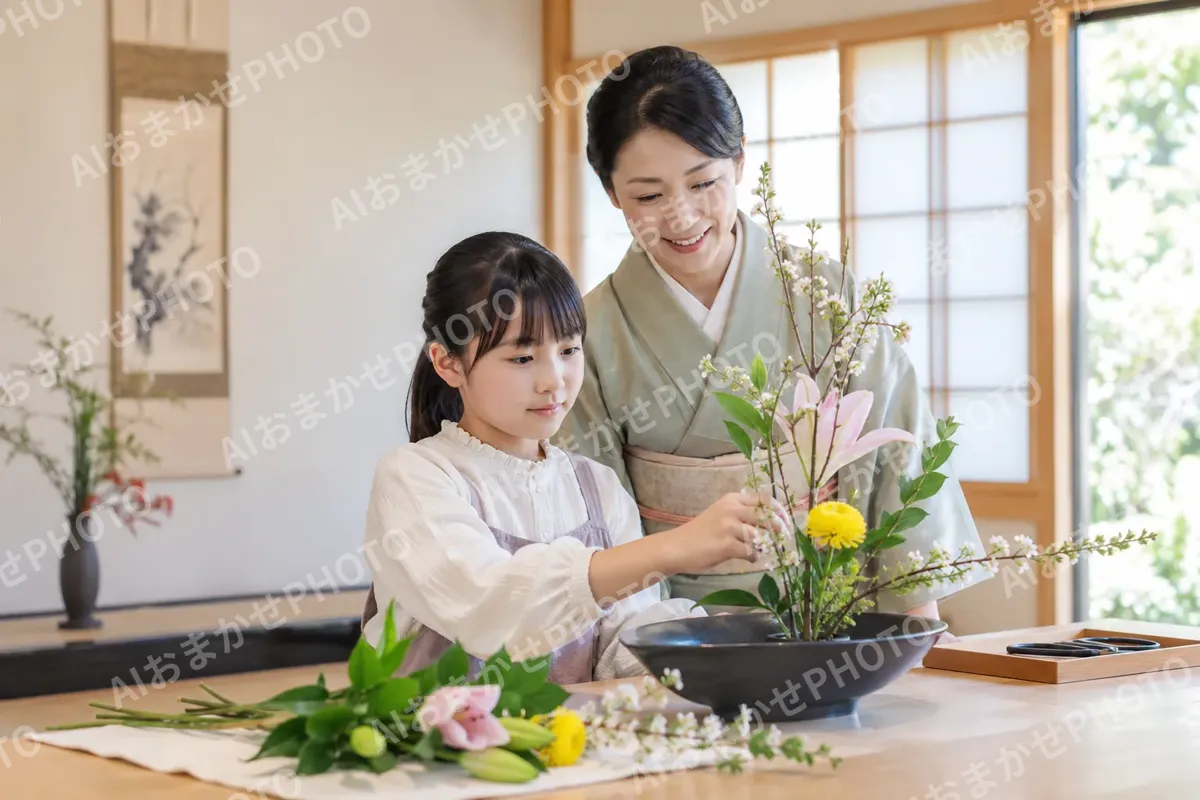 華道の写真 No.1