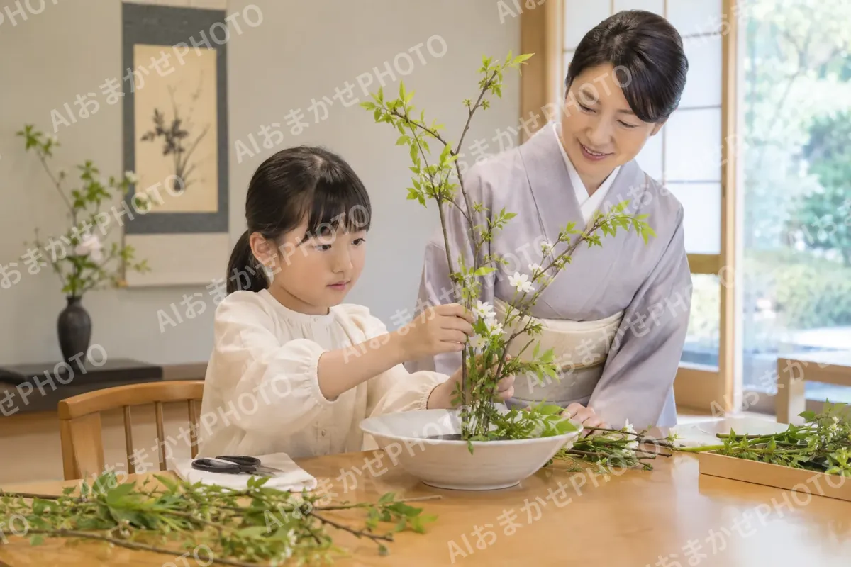 華道の写真 No.6