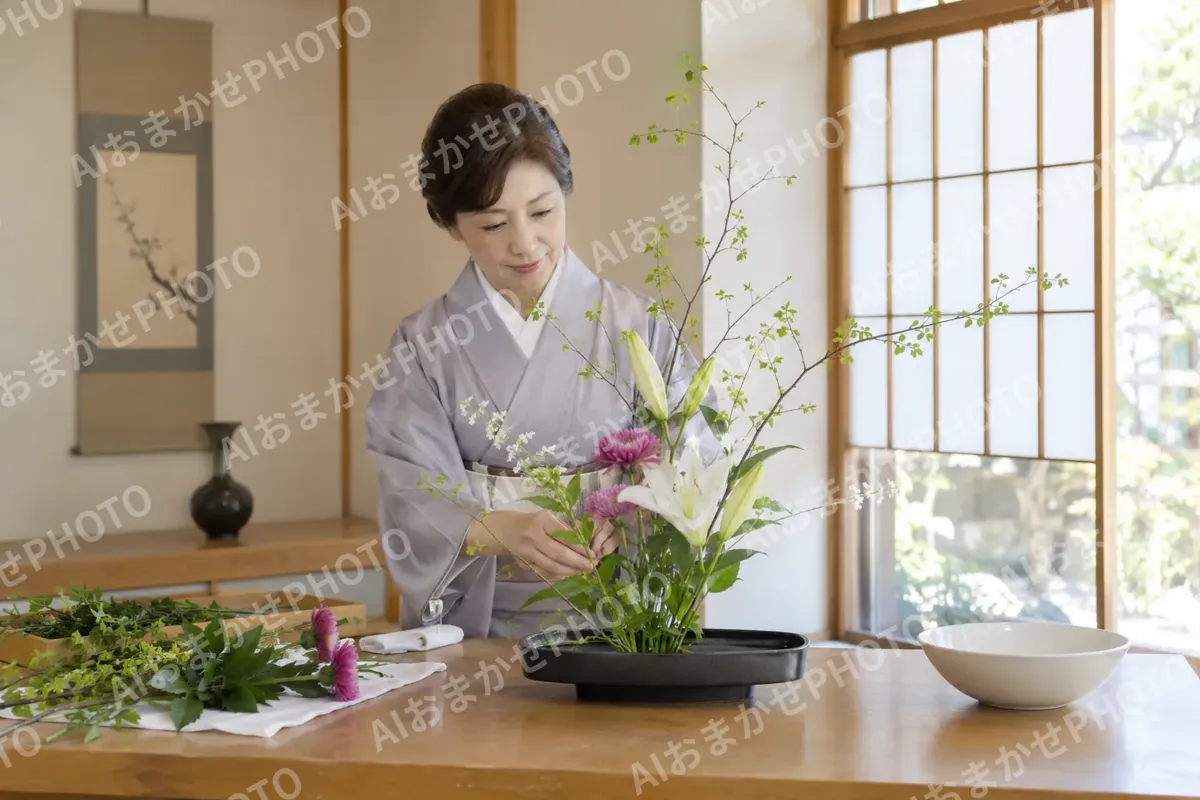 華道の写真 No.20