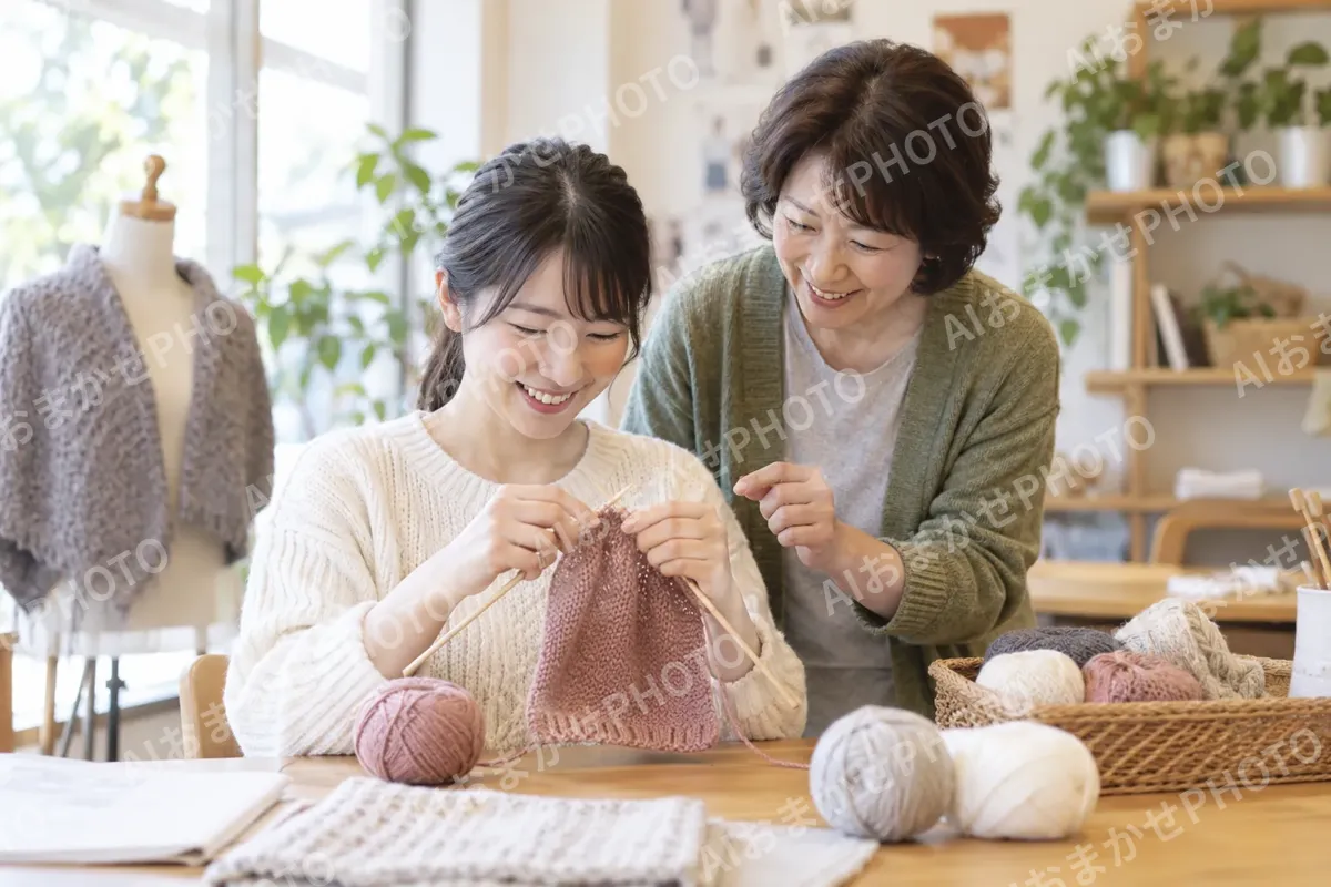 手芸・編み物の写真 No.1