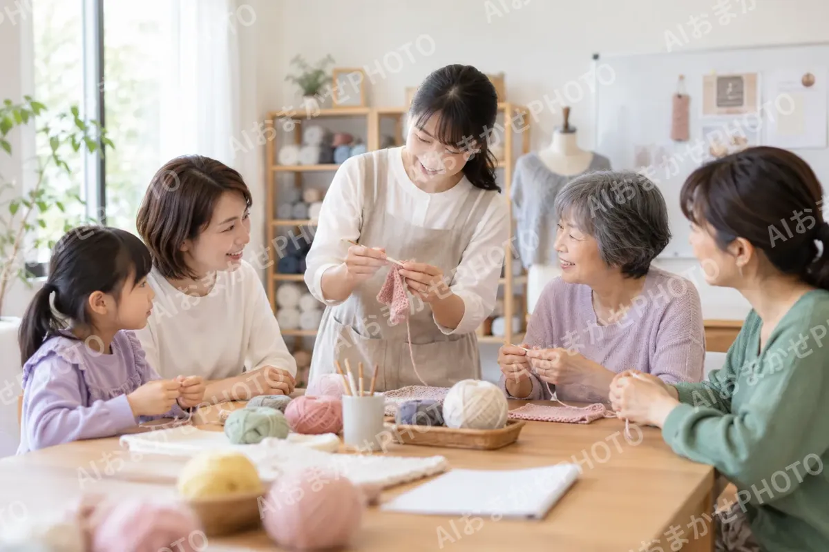 手芸・編み物の写真 No.11