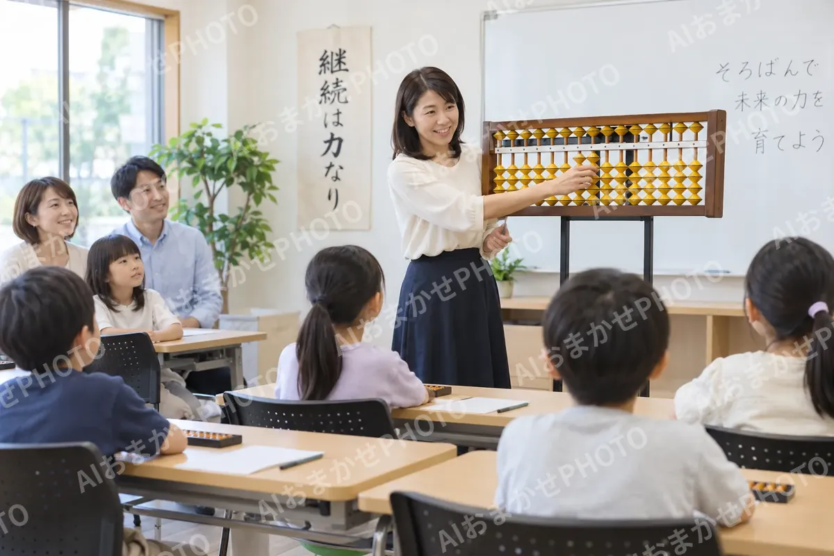 そろばん・珠算の写真 No.3