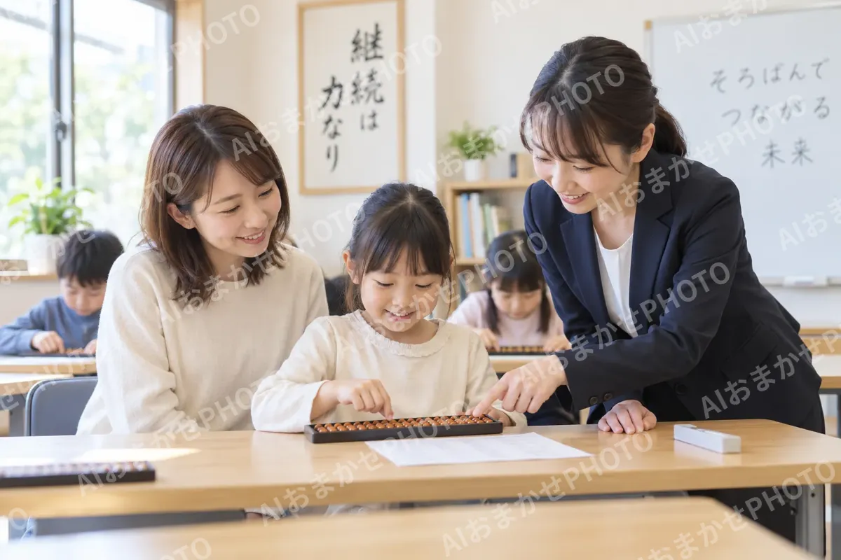 そろばん・珠算の写真 No.18