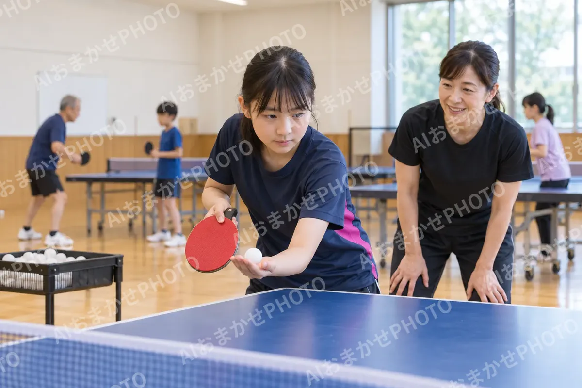 卓球の写真 No.3