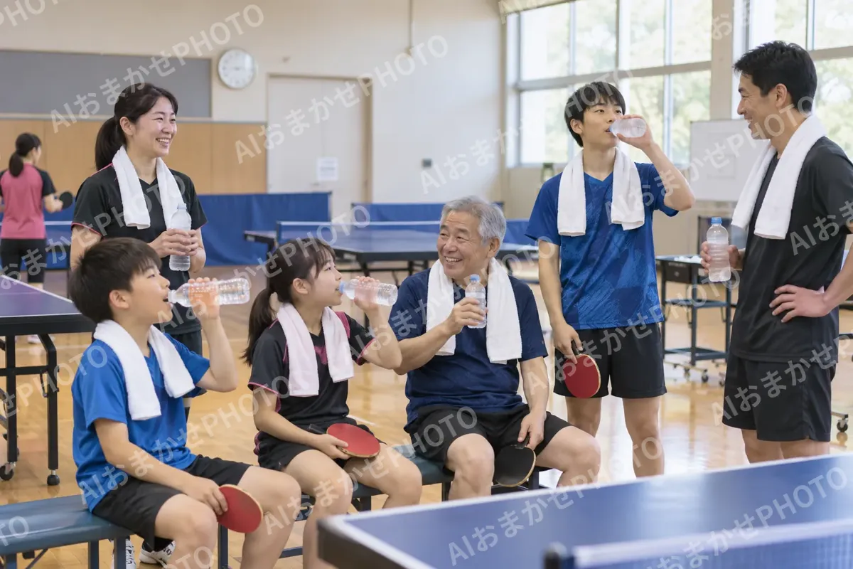 卓球の写真 No.13