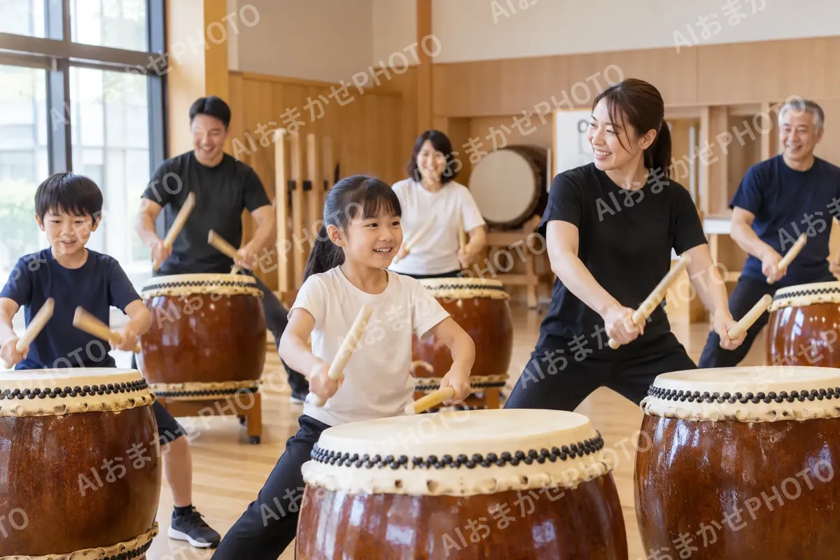 和太鼓の写真 No.1