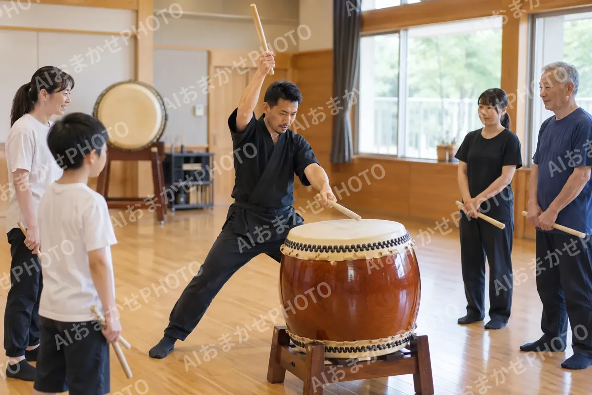 和太鼓の写真 No.5