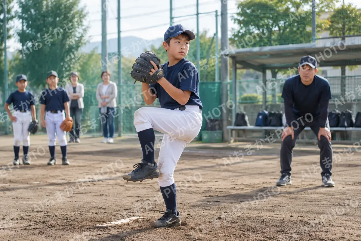野球教室の写真 No.16