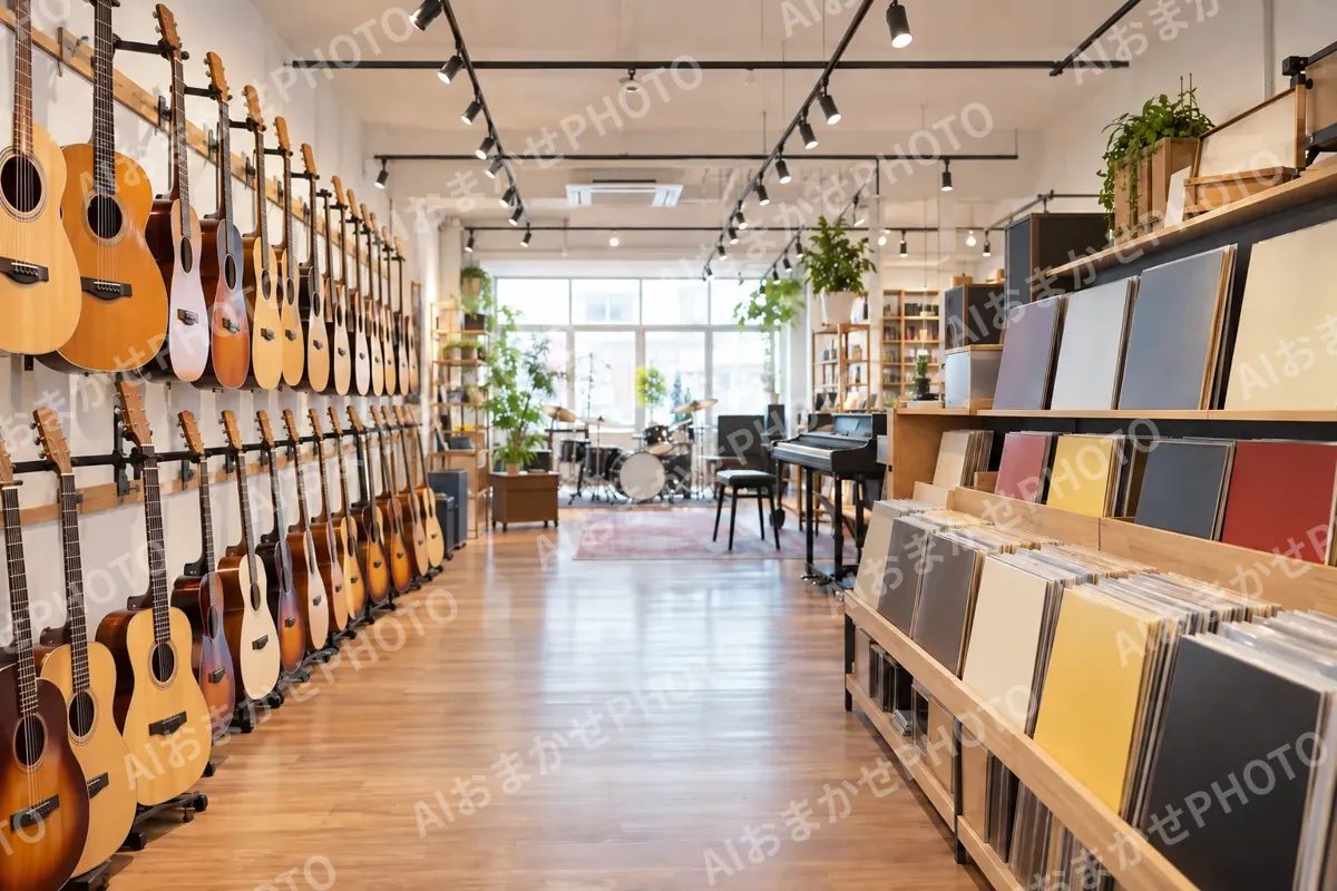 楽器店・レコードの写真 No.4