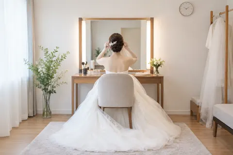 ブライダル・メイクの写真