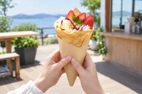 アイス・クレープ・かき氷の写真 No.7