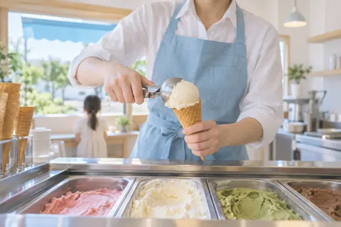 アイスクリームの写真 No.2
