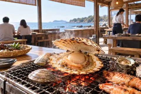 浜焼きの写真