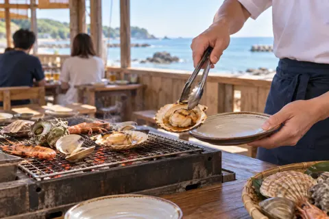 浜焼きの写真 No.3