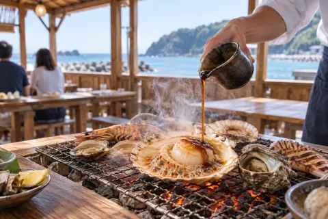 浜焼きの写真 No.7