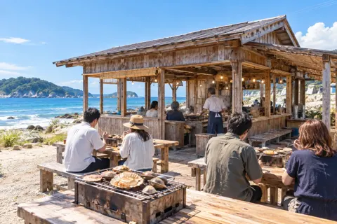 浜焼きの写真 No.11