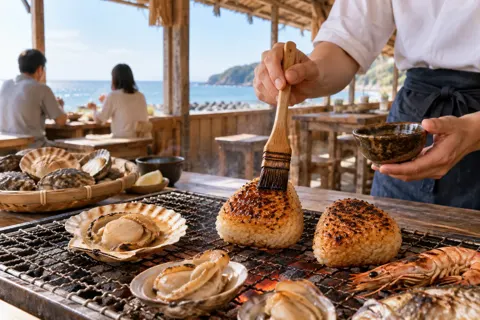 浜焼きの写真 No.13