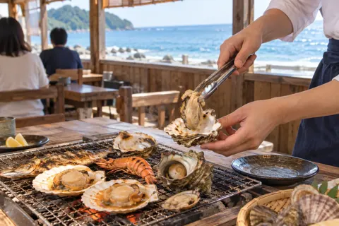 浜焼きの写真 No.15