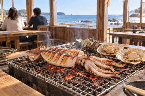 浜焼きの写真 No.17