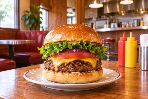 ハンバーガーの写真 No.23