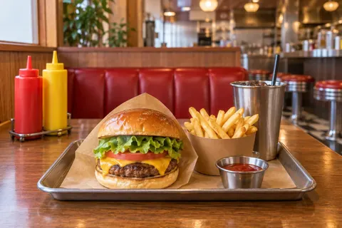 ハンバーガーの写真 No.28