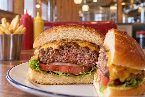 ハンバーガーの写真 No.35