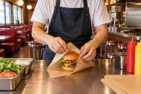 ハンバーガーの写真 No.41