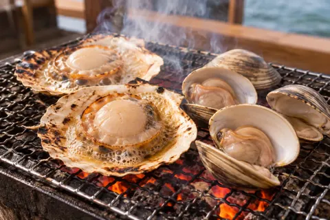 海鮮丼・浜焼きの写真 No.3