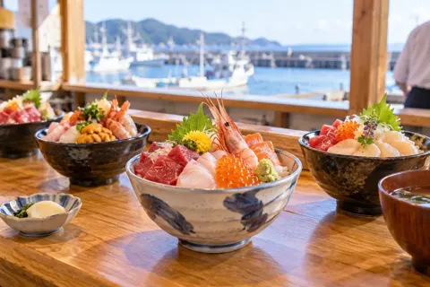 海鮮丼・浜焼きの写真 No.6