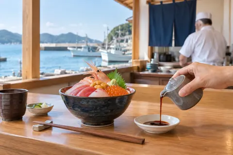 海鮮丼の写真 No.8