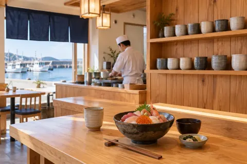 海鮮丼の写真 No.20