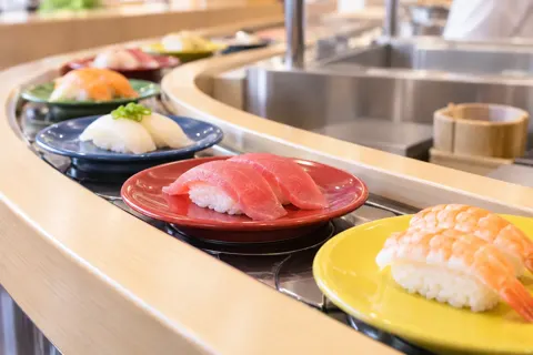 回転寿司の写真 No.6