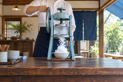 かき氷の写真