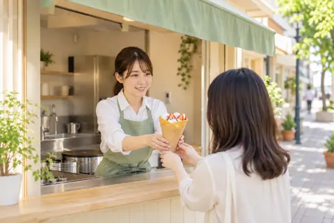 クレープの写真 No.5