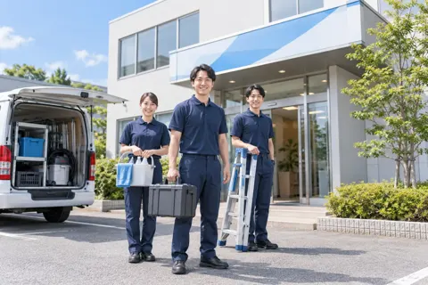 会社の事務所・外観（エアコンクリーニングの写真 No.24）