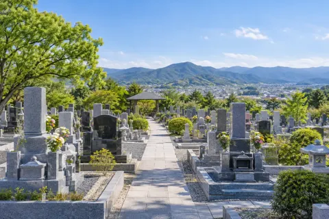 墓地の全体（仏壇・墓石・供養の写真 No.46）