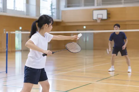バドミントンの写真 No.2