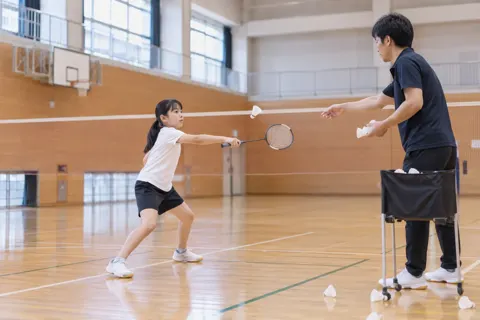 バドミントンの写真 No.5