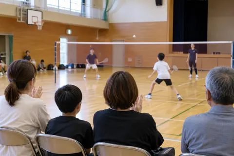 バドミントンの写真 No.15