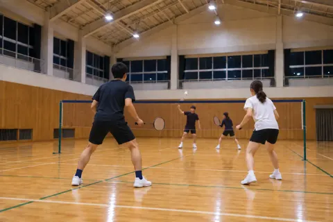 バドミントンの写真 No.43