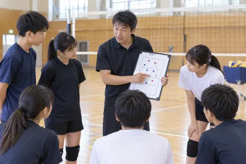 バレーボールの写真 No.9