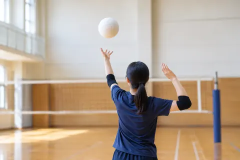 バレーボールの写真 No.21