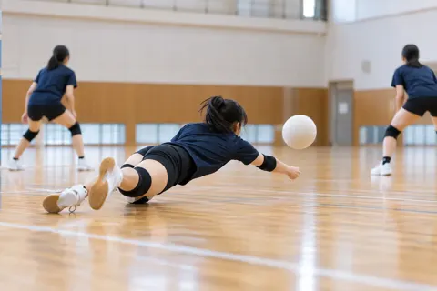 バレーボールの写真 No.31