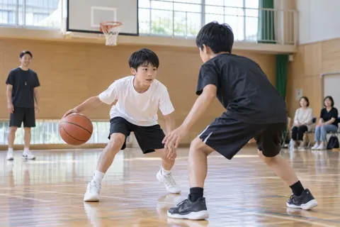 バスケットボールの写真 No.20
